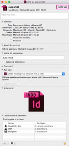 Ridurre file indesign