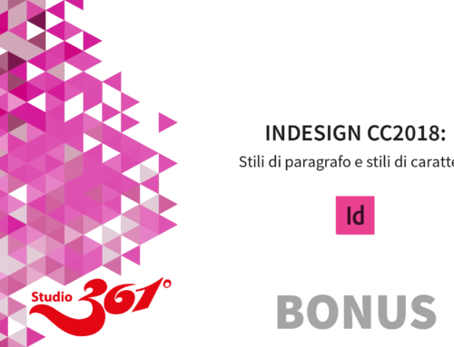 InDesign CC 2018: Stili di paragrafo e stili di carattere BONUS